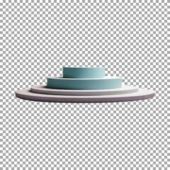 Premium podium, Modern Minimalist Platform for Product Presentation on transparent background, png, psd
 
