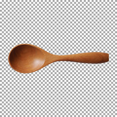 Durable Bamboo Spoon for Culinary Needs on transparent background, png, psd
