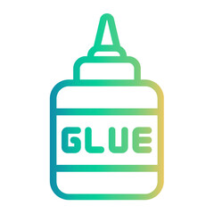 glue Line Gradient Icon