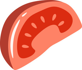 Tomato Slices Illustration
