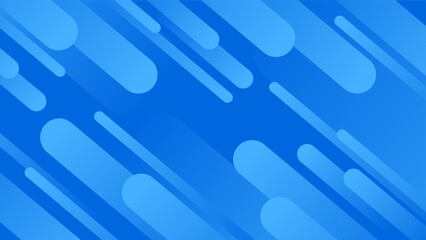 Blue Gradient Background Flowing Lines Abstract Art Vector design ideal for banners, covers and ads.