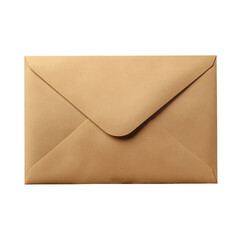 Large A4 blank brown envelope isolated [Transparent Background PNG] 