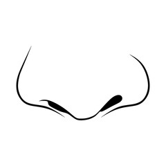 Abstract Deer Antlers Icon - Minimalist Vector