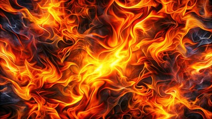 Dynamic Fire Flames Abstract Background for Visual Design Projects