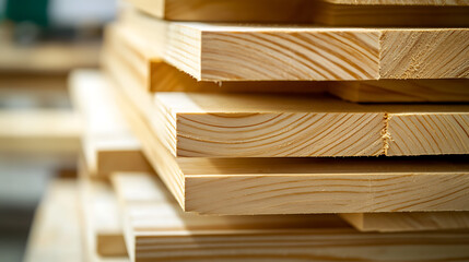 Carpenter measuring wooden planks for a home renovation project. Featuring precision and woodworking skills