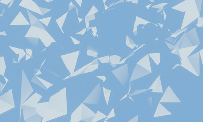 Abstract ice background. Ice crystal illustration.