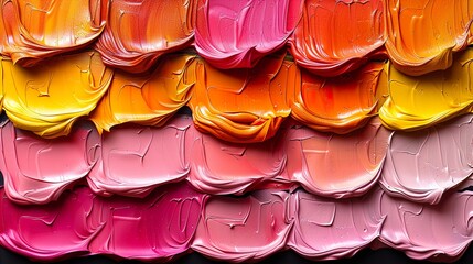 Fototapeta premium Seamless abstract paint chunk pattern background 