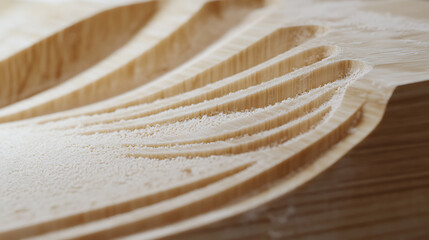 Carpenter measuring wood for precise cuts. Featuring woodworking and measurement