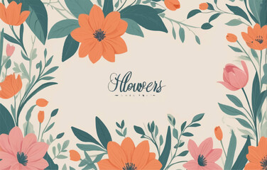 Floral Design: Flower Pattern, Botanical Art, Nature Illustration & Decorative Flowers Visual.


