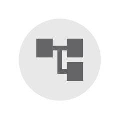 Fototapeta premium Account Tree Icon