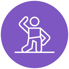 Aerobics Stand Icon
