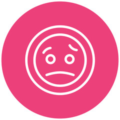 Face with Raised Eyebrow Icon