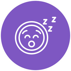 Sleepy Face Icon