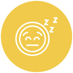 Sleeping Face Icon