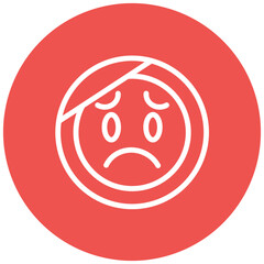 Face with Head Bandage Icon