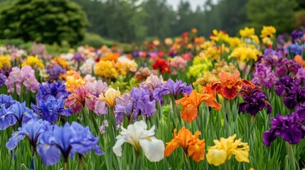 Obraz premium Iris the royal flower 