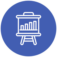 Statistics Presentation Icon