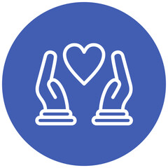 Obraz premium Charity Icon