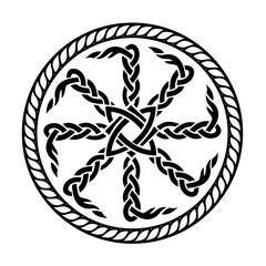 Celtic vintage symbol vector illustration