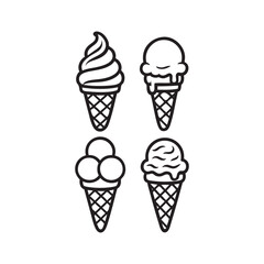 ice cream cones