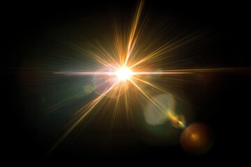 Bright starburst