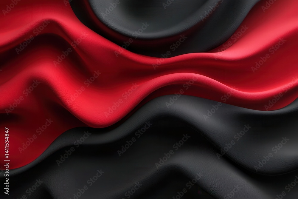 Poster dynamic gradient texture merging dark and red shades for contemporary design initiatives and innovat