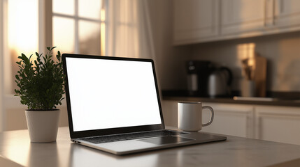 Bright Kitchen Workspace