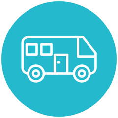 Camper Van Icon