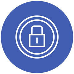 Cyber Security Vector Icon