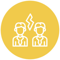 Altercation Vector Icon