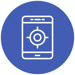 GPS Fixed Vector Icon