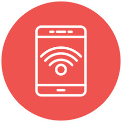 Network Wifi Vector Icon