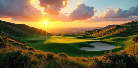 Dramatic Texas Landscape Challenging Golf