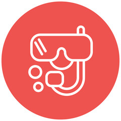 Snorkel Gear Icon
