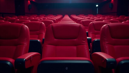 red seats in the cinema