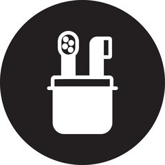 Toothbrush  gradient icon