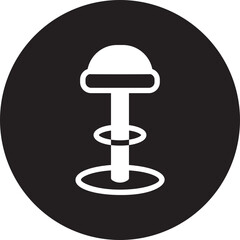 Stool  gradient icon