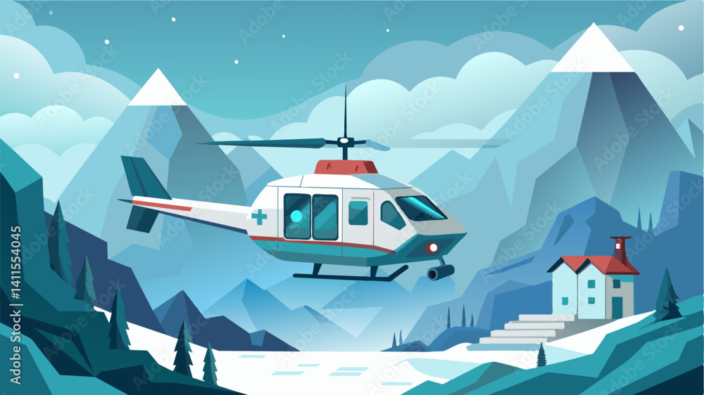 Poster with its hightech sensors and advanced navigation systems the air taxi flies safely through a thick 