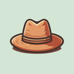 cowboy hat vector illustration