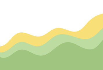 Obraz premium Minimalist abstract background with wavy pastel color gradients creating a calming and modern design
