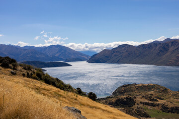 Hiking trails around Wanaka, New Zealand