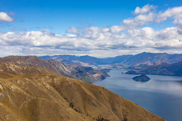 Hiking trails around Wanaka, New Zealand