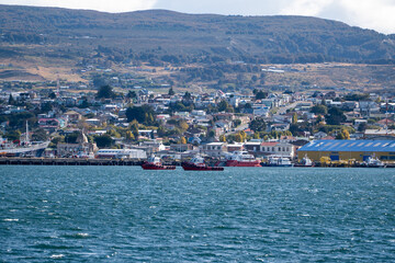 Fototapeta premium Punta Arenas, Chile. One of the most southern cities