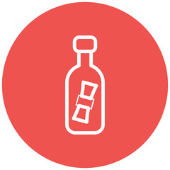 Message In Bottle Icon
