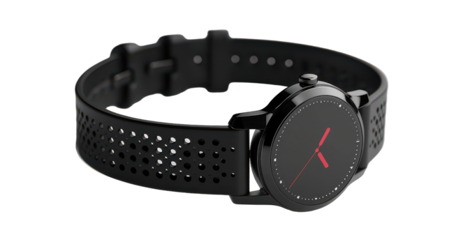 Fitness Tracker Watch on transparent background