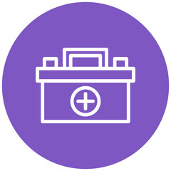 Obraz premium Big Battery Icon