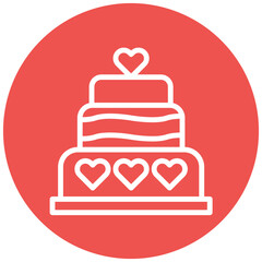 Wedding Cake Icon
