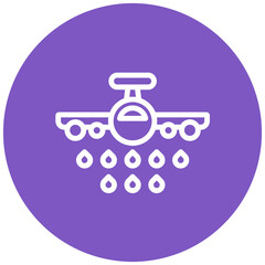 Firefighter Plane Icon