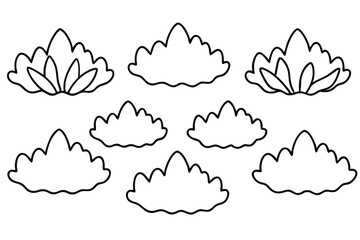 moss green line art delicate pattern for wall art