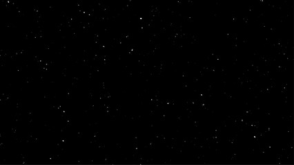 Snowing photo. Flying dust particles on a black background.Vector illustration.